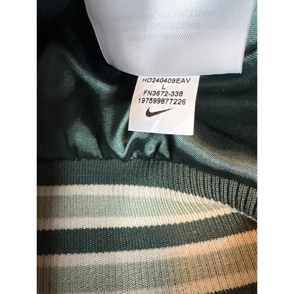 Nike Sportswear Classic Destroyer Oversized Fit Jacket FN3672-338 Women’s Size L - Picture 6 of 10